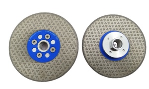 Disco abrasivo diamantato professionale brasato sottovuoto per il taglio di pietra e porcellana - Product Image 3