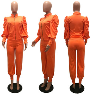 Top manica a sbuffo W/pantaloni-2 pc - Product Image 6