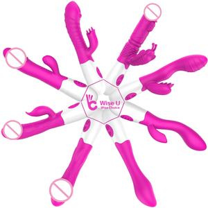 <span class=keywords><strong>Multi</strong></span>-Speed-Silikon Sexspielzeug G-Punkt Klitoris <span class=keywords><strong>Vagina</strong></span> Dildo Stimulator Massage gerät G-Punkt <span class=keywords><strong>Vibrator</strong></span> Erwachsene für Frau - Product Image 1