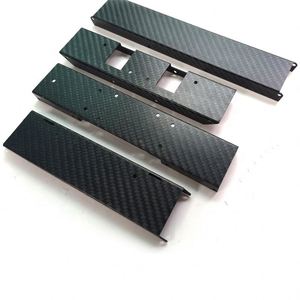 Plaque de châssis de drone en fibre de carbone haute rigidité SHENYU, service OEM ODM pour drones industriels - Product Image 1