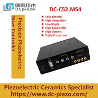 Contrôleur piézoélectrique DC-C52.MS4, pilote piézoélectrique 4 canaux pour actionneur piézoélectrique et positionnement de lentilles (0-120V, 0.5A, USB/RS422)