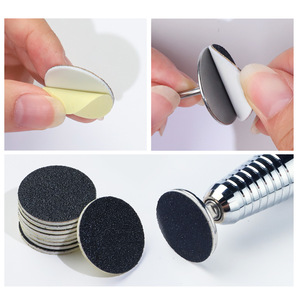 Juego de tabletas de pulido de manicura de Venta caliente, <span class=keywords><strong>lijadora</strong></span> eléctrica para eliminar la piel muerta, tabletas de fregado, pedicura, callos, papel de gasa - Product Image 5