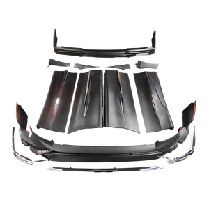 Kit Carrozzeria per Toyota Noah Serie 80 2017-2020 - Lista <span class=keywords><strong>Monalisa</strong></span> Convert Aero Spoiler Anteriore e Posteriore con Parti Cromate - Product Image 6