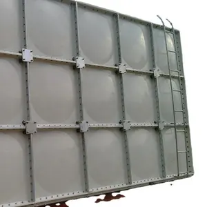 8*4*3M Grond Water Opslag Glasvezel Tank 20000 Gallon Grp Modulaire Water Tank Voor Verkoop