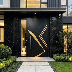 High-End Aluminum Thermally Broken Pivot Front Entry <strong>Door</strong> for Modern Exterior Waterproof <strong>Best</strong> Pivot <strong>Door</strong> for Residential Villa - Product Image 6