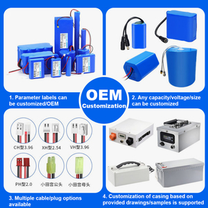 Batterie LiFePO4 48V 12V-72V 50Ah-314Ah à décharge profonde pour stockage d'énergie solaire, camping-car, marine, boîtier métallique - Product Image 2