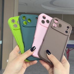 Meilleure vente étui de téléphone portable antichoc en gel TPU souple pour <span class=keywords><strong>iPhone</strong></span> 17 <span class=keywords><strong>accessoire</strong></span> de téléphone portable en tissu émeri durable - Product Image 1