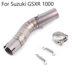 Tuyau d'échappement intermédiaire CHmotor pour moto Suzuki GSXR1000 GSX R1000 <span class=keywords><strong>GSXR</strong></span> <span class=keywords><strong>1000</strong></span> 2005 <span class=keywords><strong>2006</strong></span> - Product Image 2