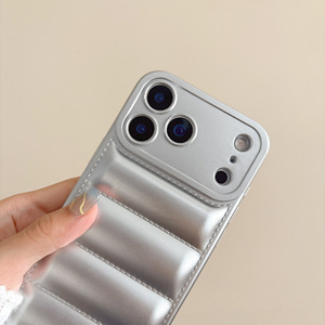 Hmj phun sơn TPU nóc điện thoại mạ điện trường hợp đối với iPhone 15 chống sốc trường hợp phonecase Đối với iPhone 17 16 15 14 13 12 11 - Product Image 4