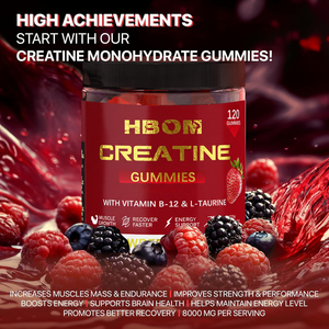 OEM Creatine Monohydrate 5000mg Gummies Sports Nutrition <span class=keywords><strong>Pre</strong></span>-<span class=keywords><strong>Workout</strong></span> Suplemento para la fuerza muscular y el impulso de energía - Product Image 5