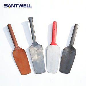 Truelle à briques en acier à ressort robuste |   Couteau à maçonnerie double face pour la pose de briques sur chantier, le plâtrage de murs et les travaux de carrelage - Product Image 2