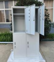 Armoire de classement métallique réglable moderne à double porte, verticale, en acier, ignifuge, étanche, pour usage commercial, maison, chambre, hôtel