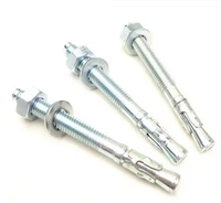 Ancre à coin en acier au carbone Yph de haute qualité, galvanisée, plaquée zinc, système en pouces, norme DIN, ancre à coin pour la construction