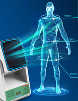 Appareil de Thérapie Thermique Quantique Debout, Lumière de Réparation Cellulaire de Bureau pour le Rajeunissement de la Peau et l'Élimination des Rides, Prises US/EU