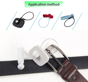 Bán nóng <span class=keywords><strong>EAS</strong></span> an ninh Dây buộc dây dây chống trộm thẻ cứng vòng lặp để pin dây buộc - Product Image 6