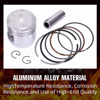 Std + 0.25 + 0.5 + 0.75 + 1Piston Fournisseur Car Piston Ring Set Competitive Price Low Power For CA250 Honda
