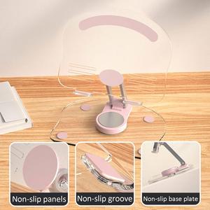 Logotipo Personalizado 360 °   Soporte Plegable Giratorio de Acrílico para Tablet, Base Ajustable para Escritorio, Base de Silicona Antideslizante - Product Image 3