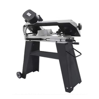 Machine à scie à ruban pour la découpe des métaux, vitesse de la lame 24/35/61 MPM, 220 V, portée de coupe maximale 115 mm