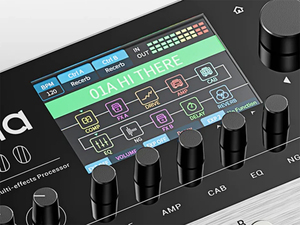 Donner Arena 2000 modellazione amplificatore Multi pedale con effetti 278 100 IRs Looper Drum Machine Bluetooth MIDI IN effetto <span class=keywords><strong>chitarra</strong></span> - Product Image 5