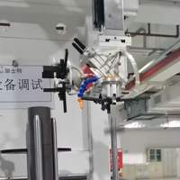 Robot portique automatisé sur pied, contrôlé par PLC, charge utile 10 kg, portée 1500-5000 mm pour le chargement/déchargement de tours CNC, optimisation de la productivité