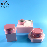 Boîtes en aluminium de qualité alimentaire et pots métalliques hermétiques à couvercle vissé pour cosmétiques, rouges à lèvres, baumes à lèvres, épices et emballages de produits de beauté DIY, avec logo personnalisé