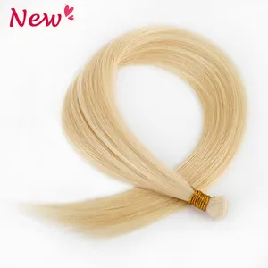 New Design Genius Russian 2022 New Weft Hair Seamless Can Be Cut Remy Hand Tied Weft Hair Genius Weft Extension