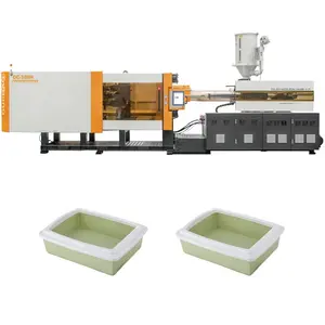 OUCO 380T New Design Hydraulic Servo Plastic Cat Litter Box Pet Toilet Injection Molding Machine