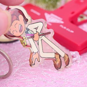 Porte-clés personnalisé en acrylique transparent écologique avec logo, breloque, support de broche, objet de collection artistique, anime, antique, sous vide - Product Image 5