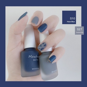 Vernis à ongles mat givré à base d'eau, non pelable, sans cuisson, séchage rapide, MF9003 – Meilleures ventes pour salons de manucure - Product Image 2