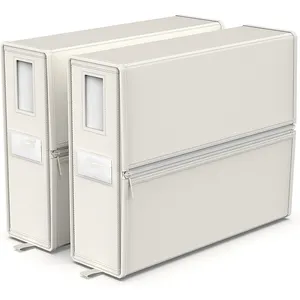 Custom Collapsible Foldable Bedding Organizer Storage Bin Bed Sheet Set Organizer Collapsible Bedding Organizer Underbed Storage