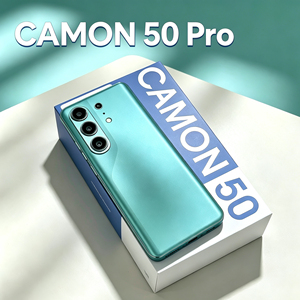Teléfono Móvil Mecánico Camon 50 Pro con Teclado para Juegos, Cámara de Dron 4K HD de Alta Calidad - Product Image 1