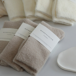 Calzini da donna in velluto a metà tubo a doppio lato calzini da pavimento caldi e spessi foderati in <span class=keywords><strong>pile</strong></span> - Product Image 2