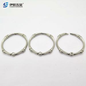 Anneaux de reliure métalliques YIWANG en gros, 48 mm, pour collection et feuilles mobiles - Product Image 2