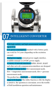 バッテリー駆動の電磁流量計 | 導電性液体 & 水処理業界向けポータブル磁気流量計 - Product Image 5