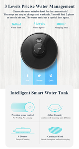 <span class=keywords><strong>Robot</strong></span> <span class=keywords><strong>aspirateur</strong></span> intelligent ABIR X8, pour le sol, la maison et chez soi, - Product Image 6