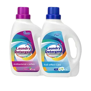 Sıcak satış marka OEM ODM 2L 3L 5L ucuz fiyat tam etkisi çamaşır deterjanı sıvı