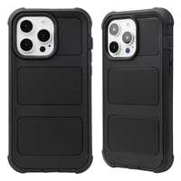 Étui de téléphone antichoc 3-en-1 en TPU pour 15/14/13/12/11 avec design sportif et décoration intégrée