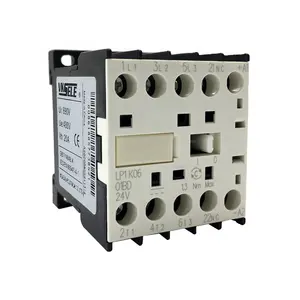 DC contactor LP1K06 LP1K0610 LP1K0601 DIN Rail type 12V 24V 48V 110V 220V DC electric contactor magnetic