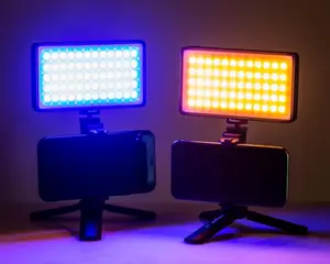 Viltrox RB9 RGBW 2500k-8500 18k Mini Video LED Light FillとLightリモコンや携帯APPためPhone Camera Shooting Studio