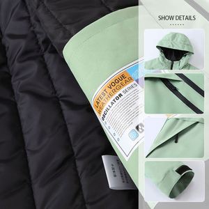 New Men's <b>Jacket</b> Winter <b>Warm</b> Polyester <b>Waterproof</b> Outdoor Hiking Windproof Embroidered <b>Jacket</b> Customized Logo Women's <b>Jacket</b> - Product Image 2