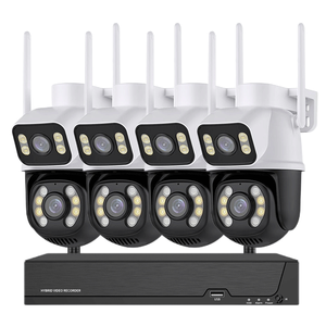 Icsee Xmeye 6MP 4CH 8CH không dây Home an ninh Hệ thống camera Wifi PTZ mạng không dây NVR Kit nhà WIFI CCTV Camera Kit hệ thống - Product Image 2