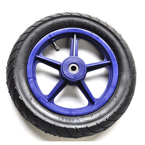 Roue de vélo d'équilibre de bébé en caoutchouc pneumatique en plastique de 12 pouces - Product Image 5