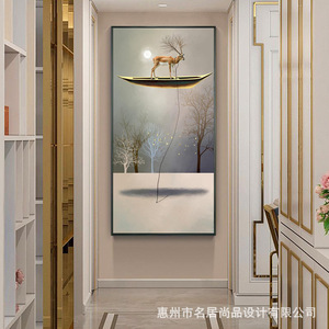 Arte Decorativo <span class=keywords><strong>de</strong></span> Pared para Hoteles y Hogares, Impresiones Abstractas <span class=keywords><strong>de</strong></span> <span class=keywords><strong>Paisajes</strong></span>, Escenas <span class=keywords><strong>de</strong></span> <span class=keywords><strong>Montañas</strong></span> Doradas, Pintura Contemporánea en Porcelana <span class=keywords><strong>de</strong></span> Cristal - Product Image 5