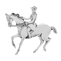 Broche cheval en forme d'animal, badges Vintage, Design classique, 2 couleurs disponibles, offre spéciale, nouvelle collection 2022