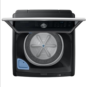 Lave-linge à chargement par le haut intelligent de qualité supérieure de 4,7 pi³ et sèche-linge électrique de 7,4 pi³ avec tambour en acier inoxydable et capteur de réduction des vibrations - Product Image 2