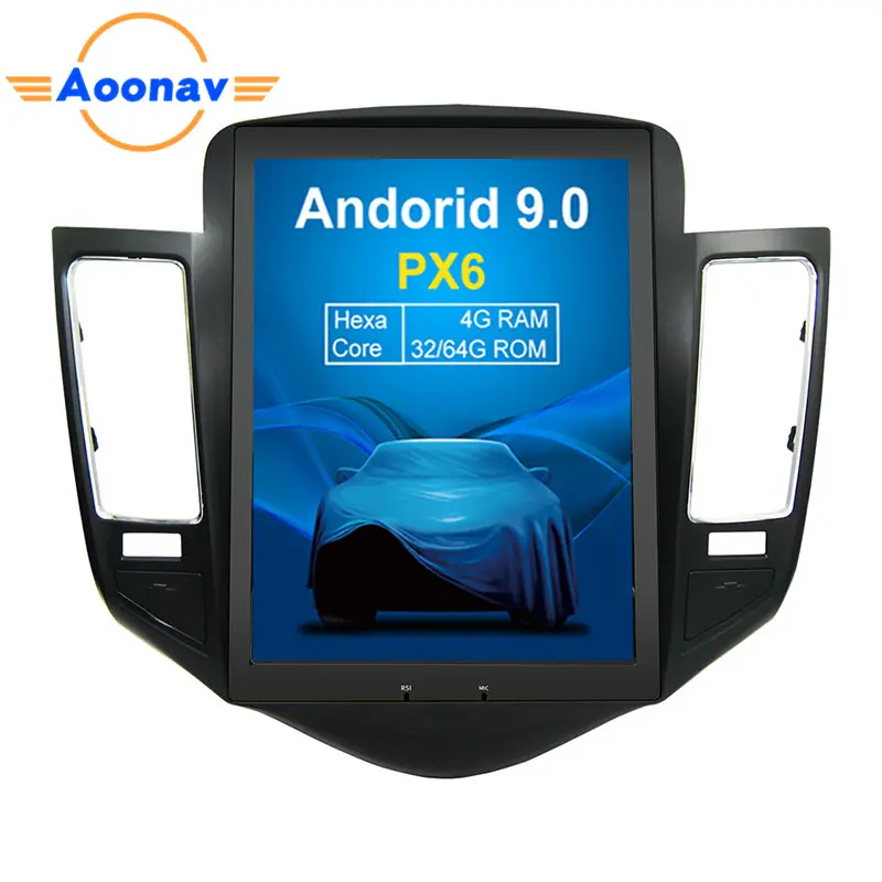 Aoonav Multimedia Android Auto Lettore <span class=keywords><strong>Dvd</strong></span> Universale per Chevrolet Cruze 2009-2013