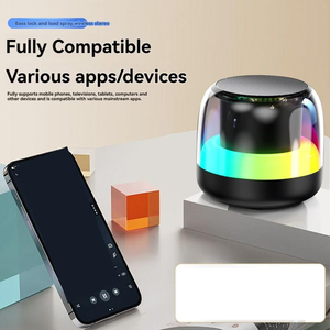New Hot Selling Best Seller Ultra Small Gift Idea Portable Party Built-In Lights BT Speaker 5W Stereo Sound Wireless Speaker - Product Image 3