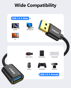 Factory Small MOQ SUNGUY CE Certified 1.5m USB Power <b>Cable</b> Durable High Speed Data <b>Cable</b> <b>cable</b> de carga Fast Charging <b>Cable</b> - Product Image 6