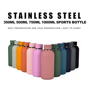 Logotipo de Color personalizado <span class=keywords><strong>1000ml</strong></span> reutilizable gimnasio deporte botellas de Metal de acero inoxidable frascos de vacío termo botella de agua potable - Product Image 6