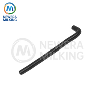 96745802 NEM Milk T. Pre B.RUBB20,5/35-500BfR/ Conducto de Leche en Forma de L MM15 para Máquina de Ordeño en Granjas Lecheras